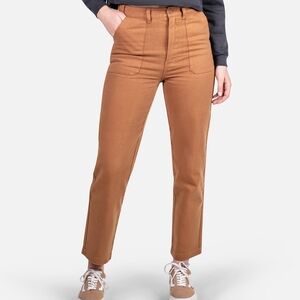 Jetty High Rise Venicr Utility Women's  Jeans Camel, Sz 28 New With Tag 100% Cot